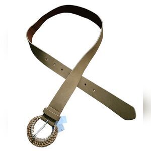 ‎Women's A NEW DAY Rattan Buckle Belt XL
